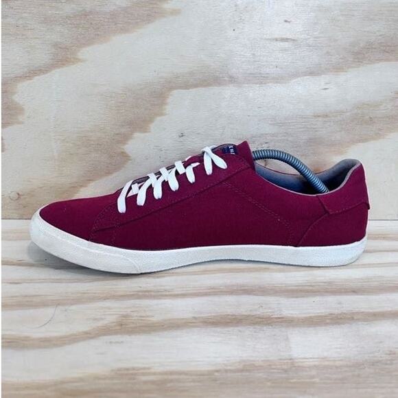 Cole Haan - Grand Os Low Top -  Canvas Sneakers - Red - Men's - 11 M - C24824 - Picture 4 of 9